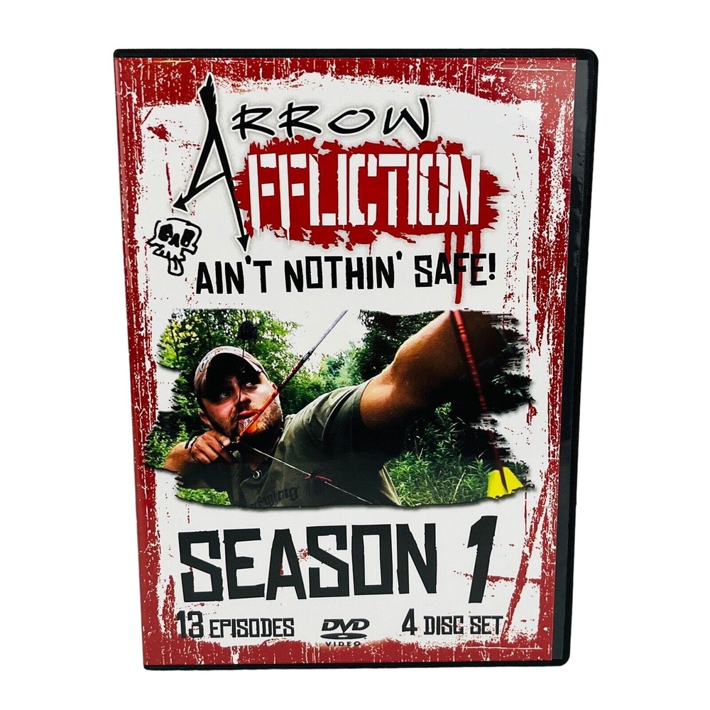 Arrow Affliction: Ain't Nothin' Safe! Season 1 DVD‎ 4 Disc Set 13 Episodes